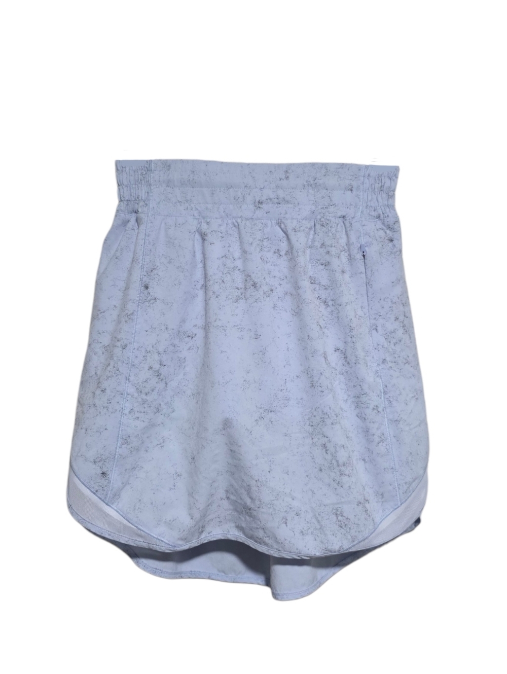 lululemon Hotty Hot High-Rise Skirt Gravel Dust Pastel Blue Size 2 Tall